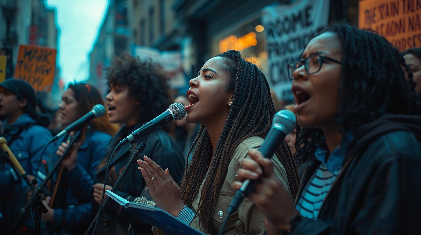 The role of poetry in social movements and protests